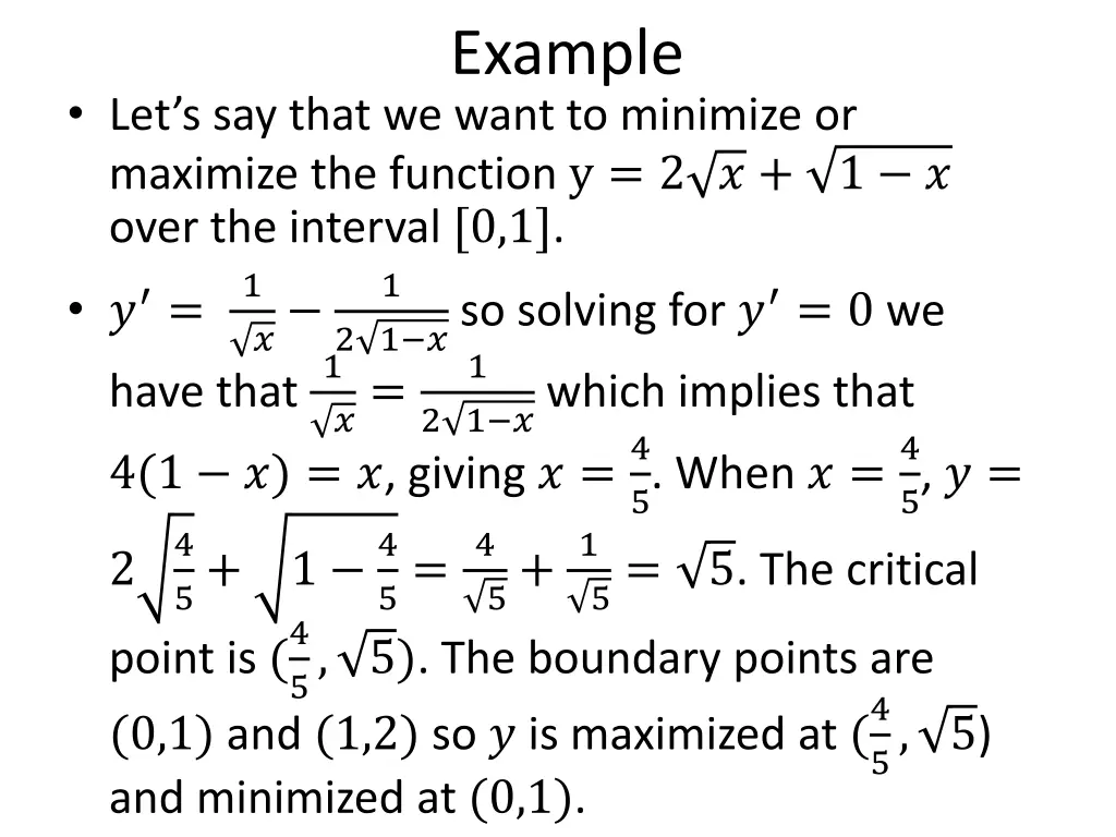 example 1