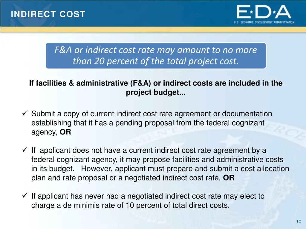 indirect cost