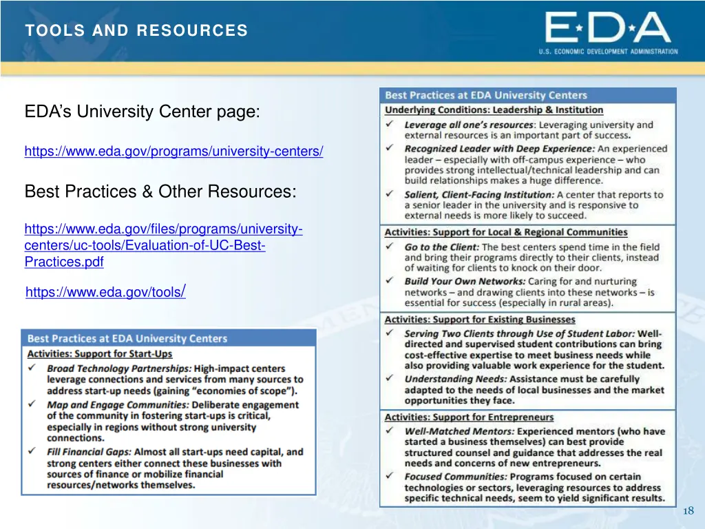 tools and resources