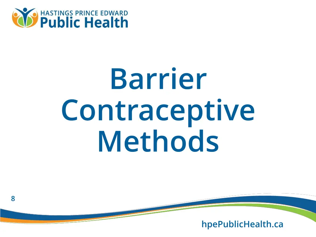 barrier contraceptive methods