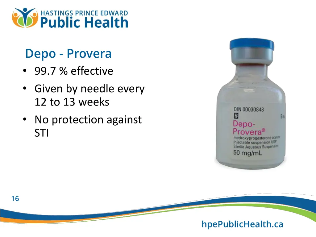 depo provera 99 7 effective given by needle every