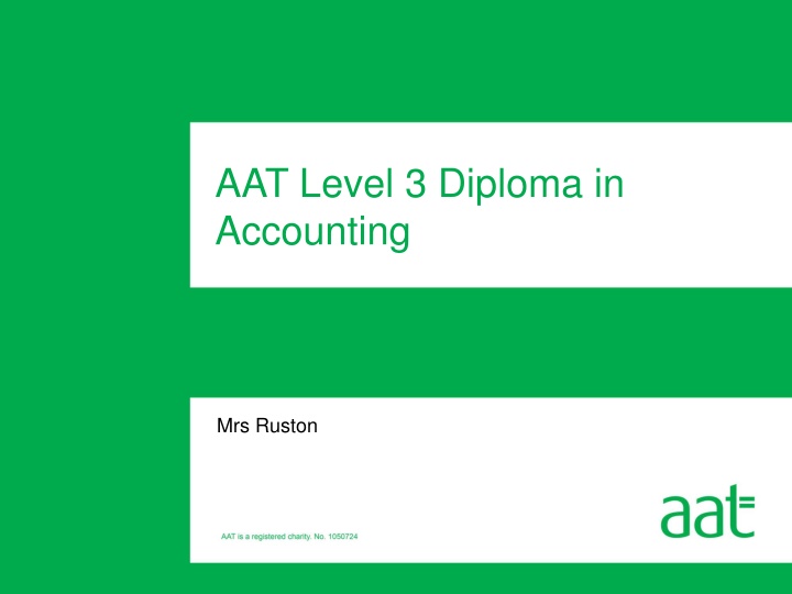 aat level 3 diploma in accounting