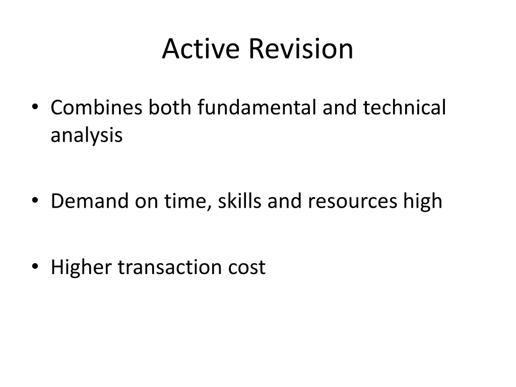 active revision 2