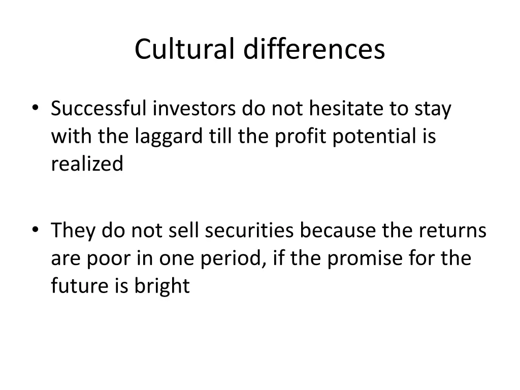 cultural differences 1