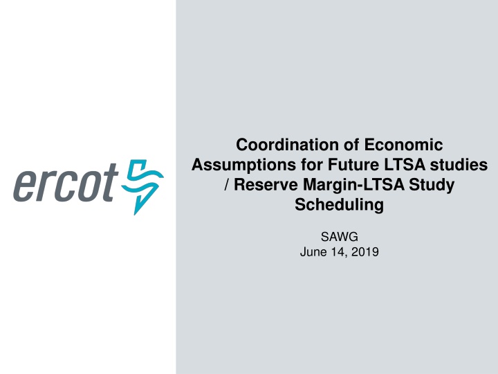 coordination of economic assumptions for future