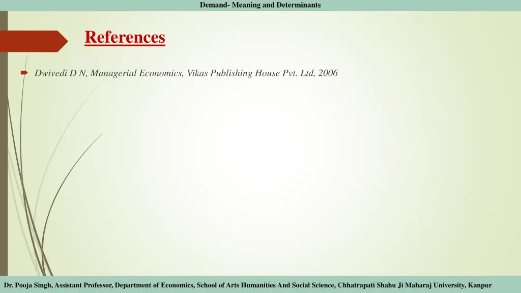 demand meaning and determinants 7