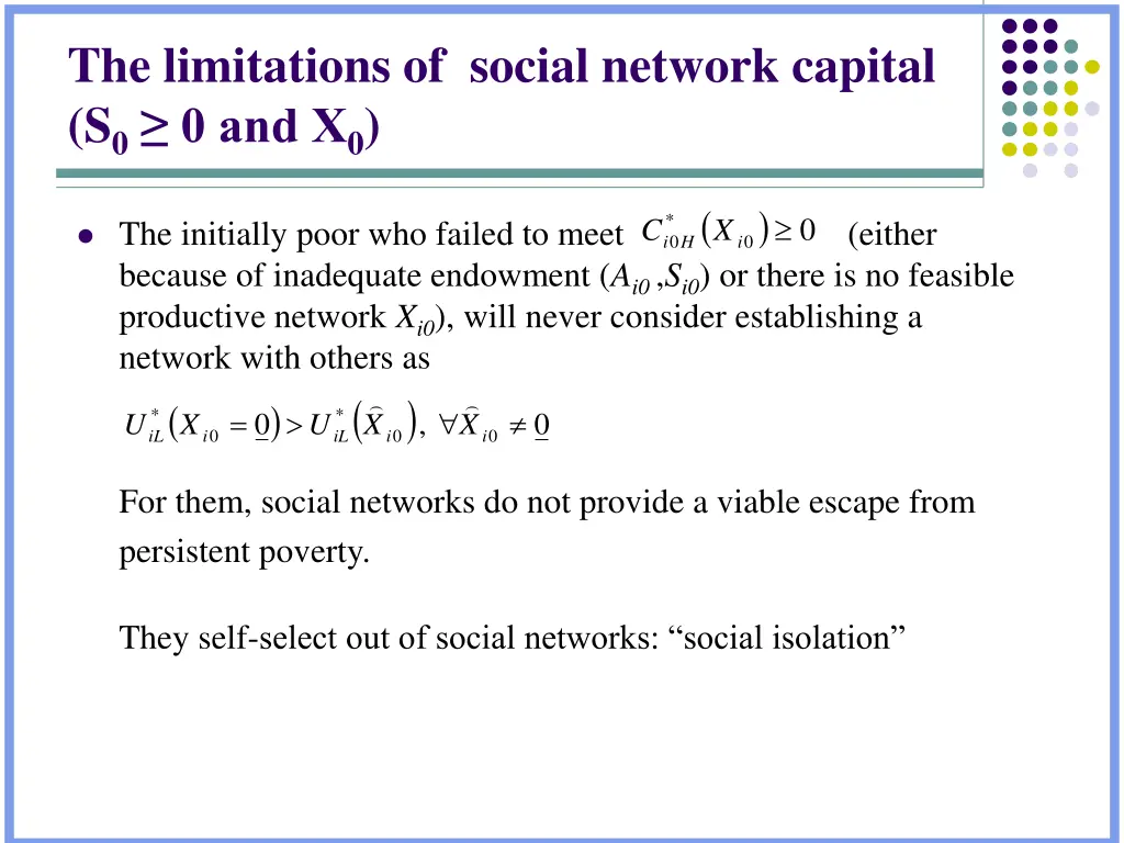 the limitations of social network capital