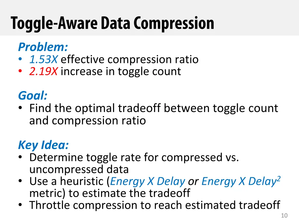 problem 1 53x effective compression ratio