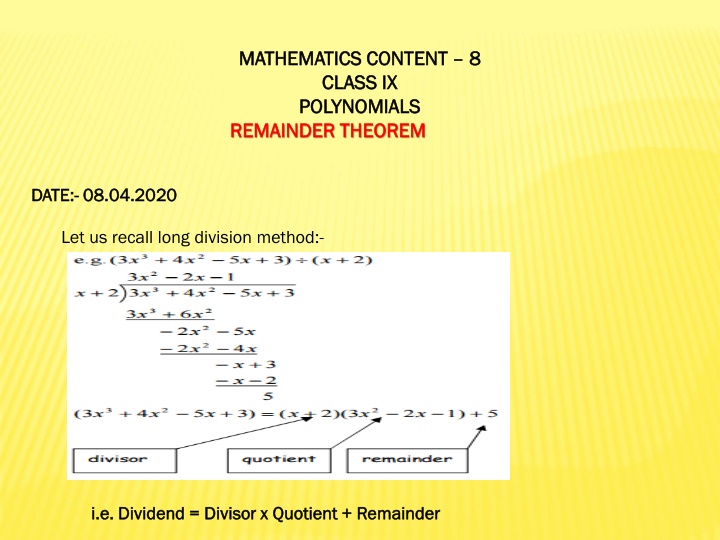 mathematics mathematics content class ix class