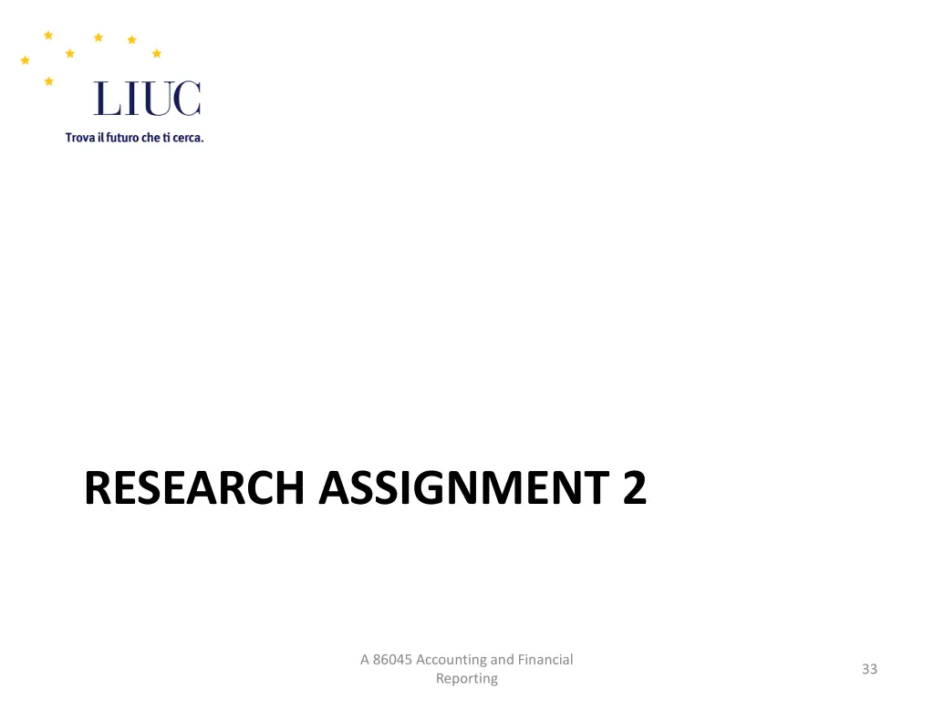 research assignment 2