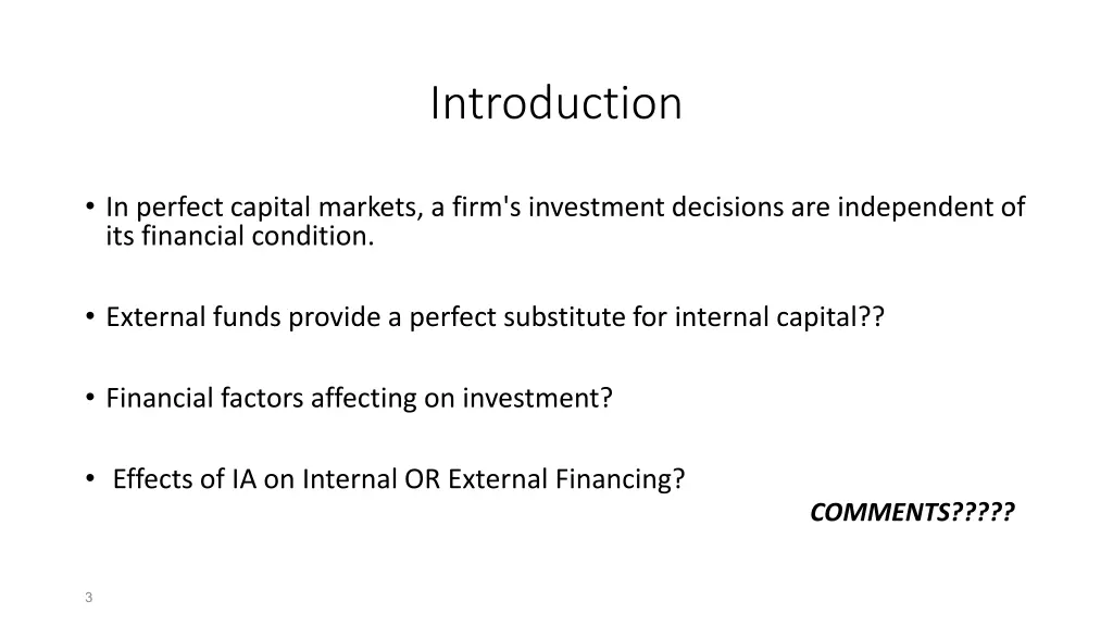 introduction