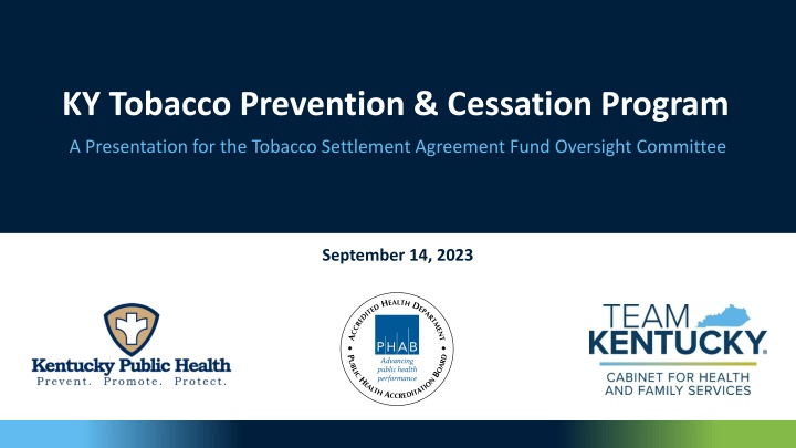 ky tobacco prevention cessation program