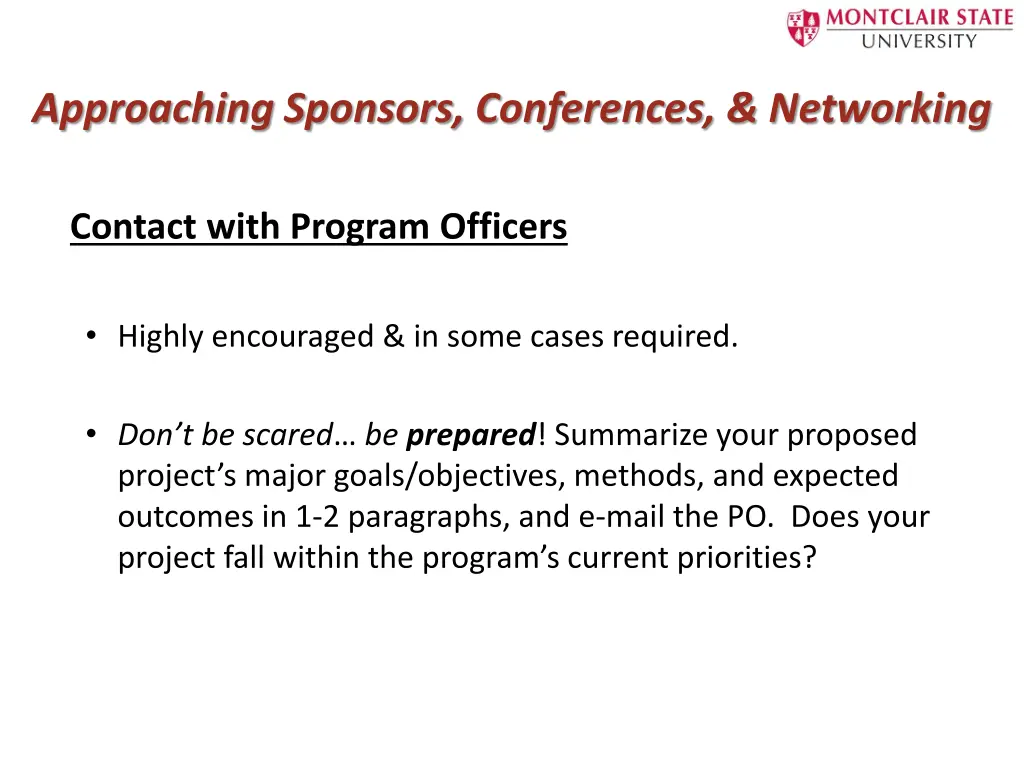 approaching sponsors conferences networking 1