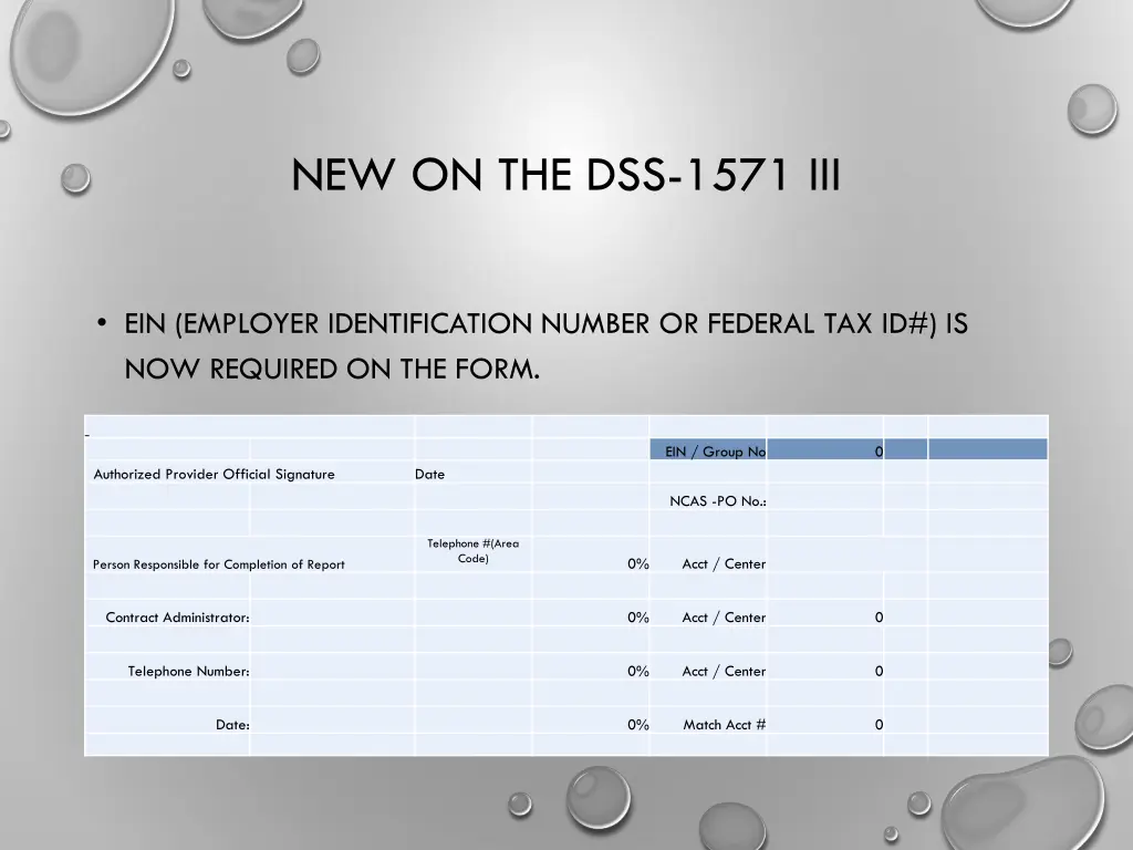 new on the dss 1571 iii