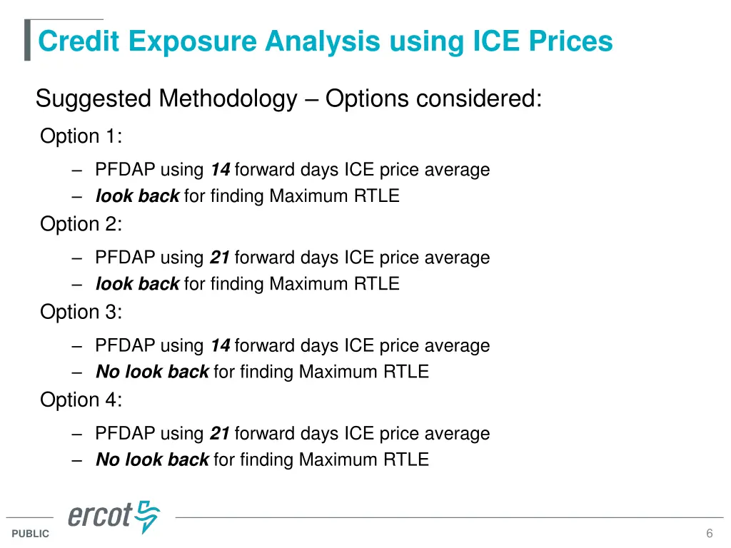 credit exposure analysis using ice prices 4