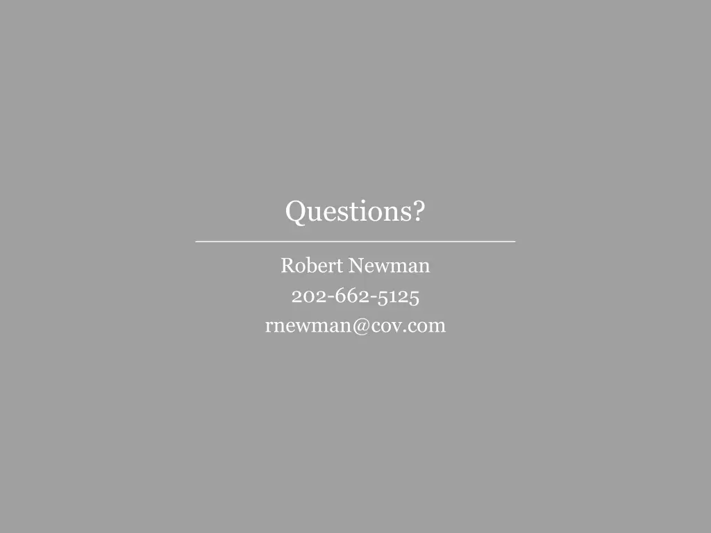 questions