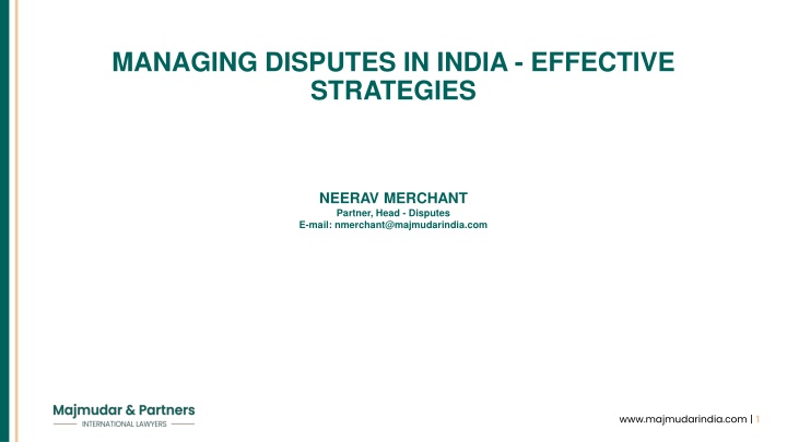managing disputes in india effective strategies