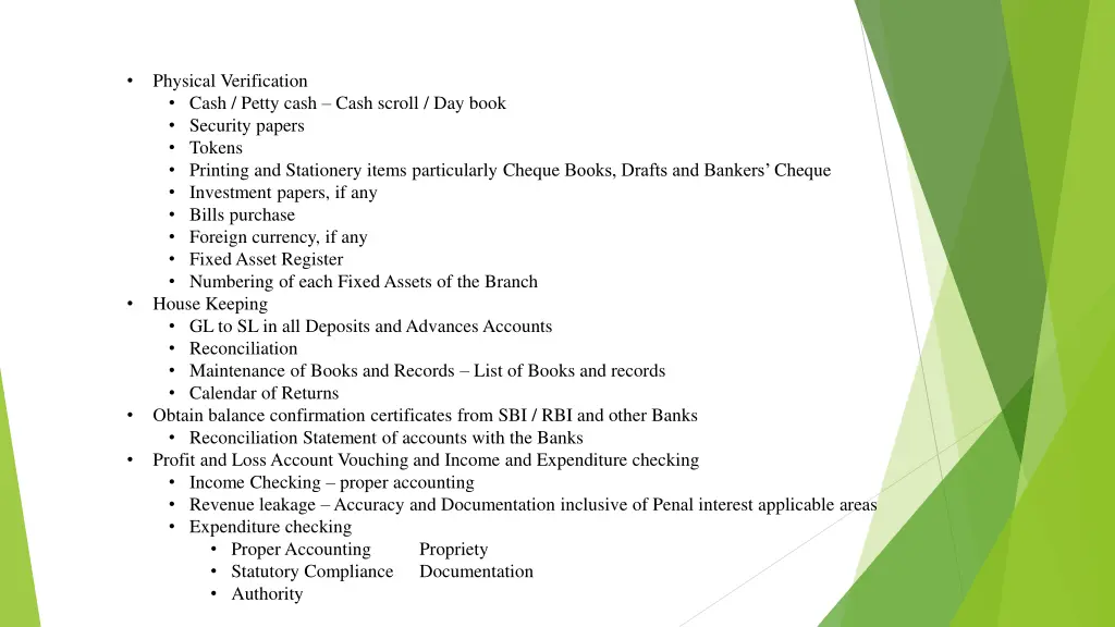 physical verification cash petty cash cash scroll