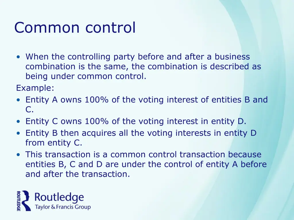 common control
