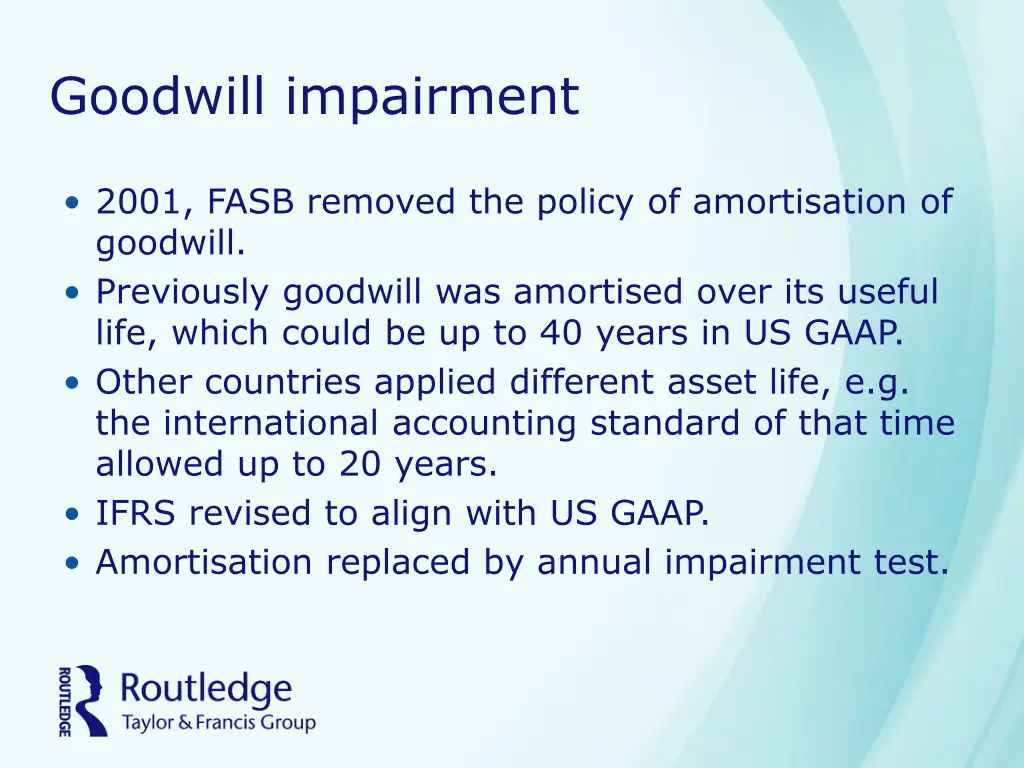 goodwill impairment
