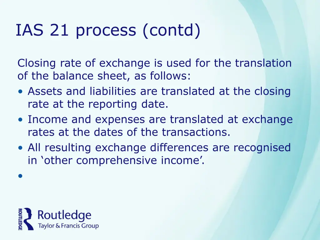ias 21 process contd