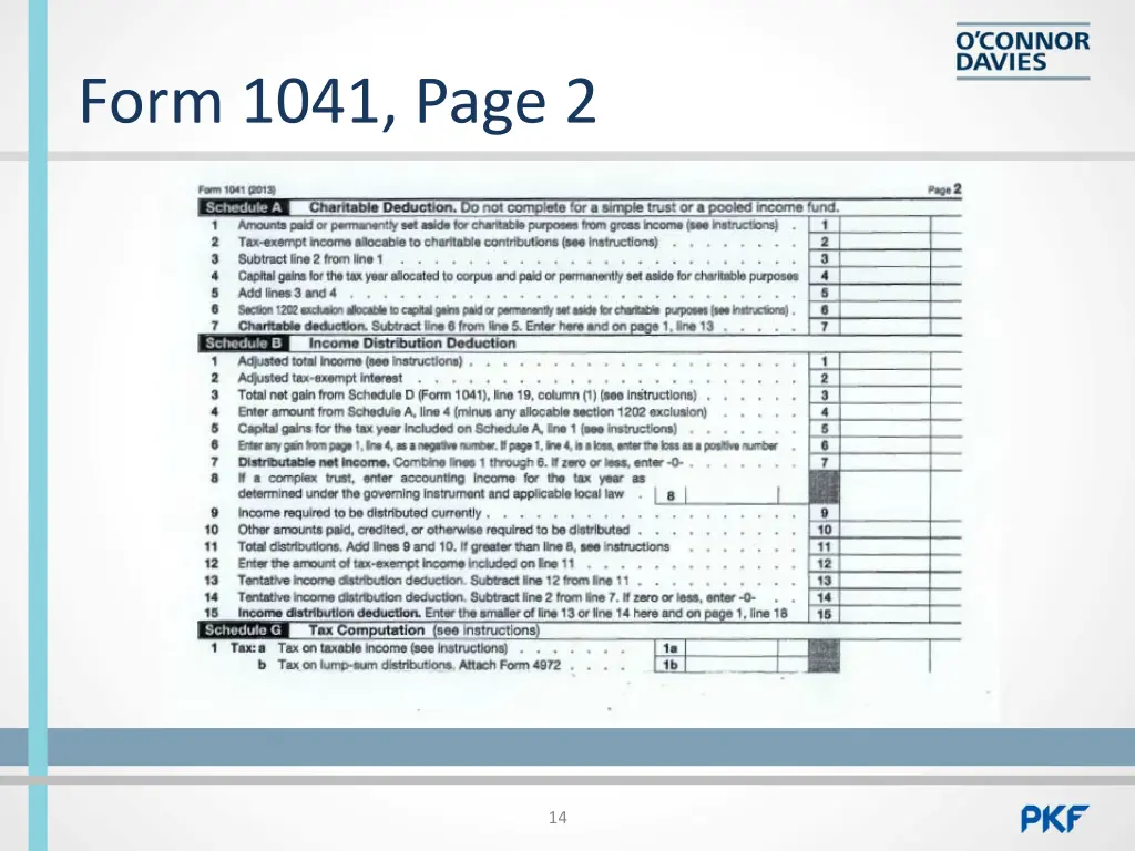 form 1041 page 2