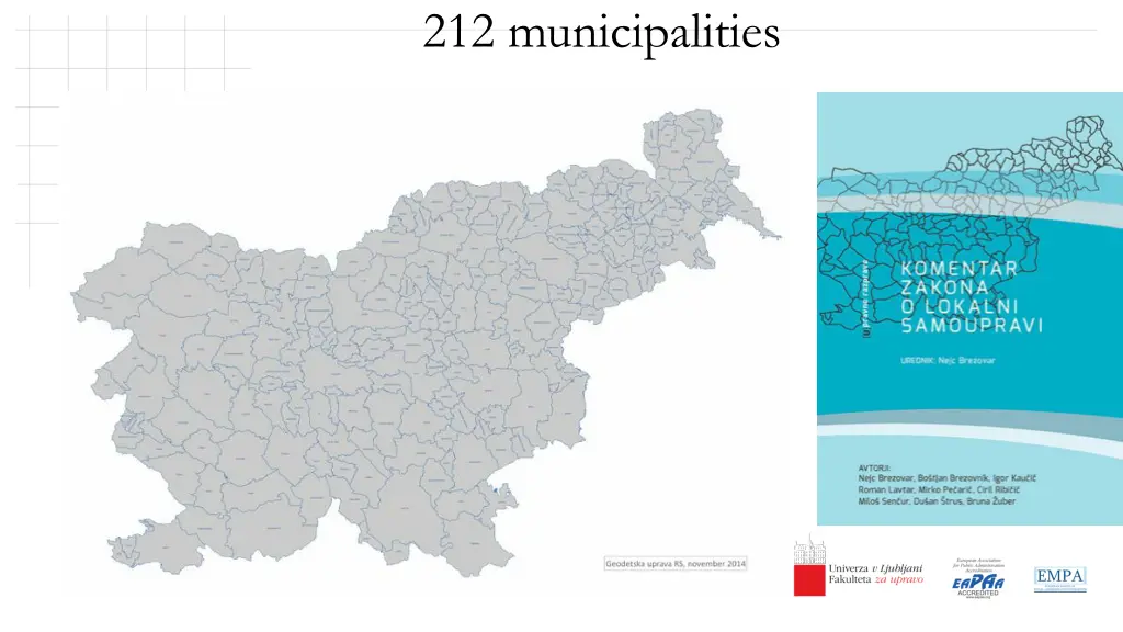212 municipalities