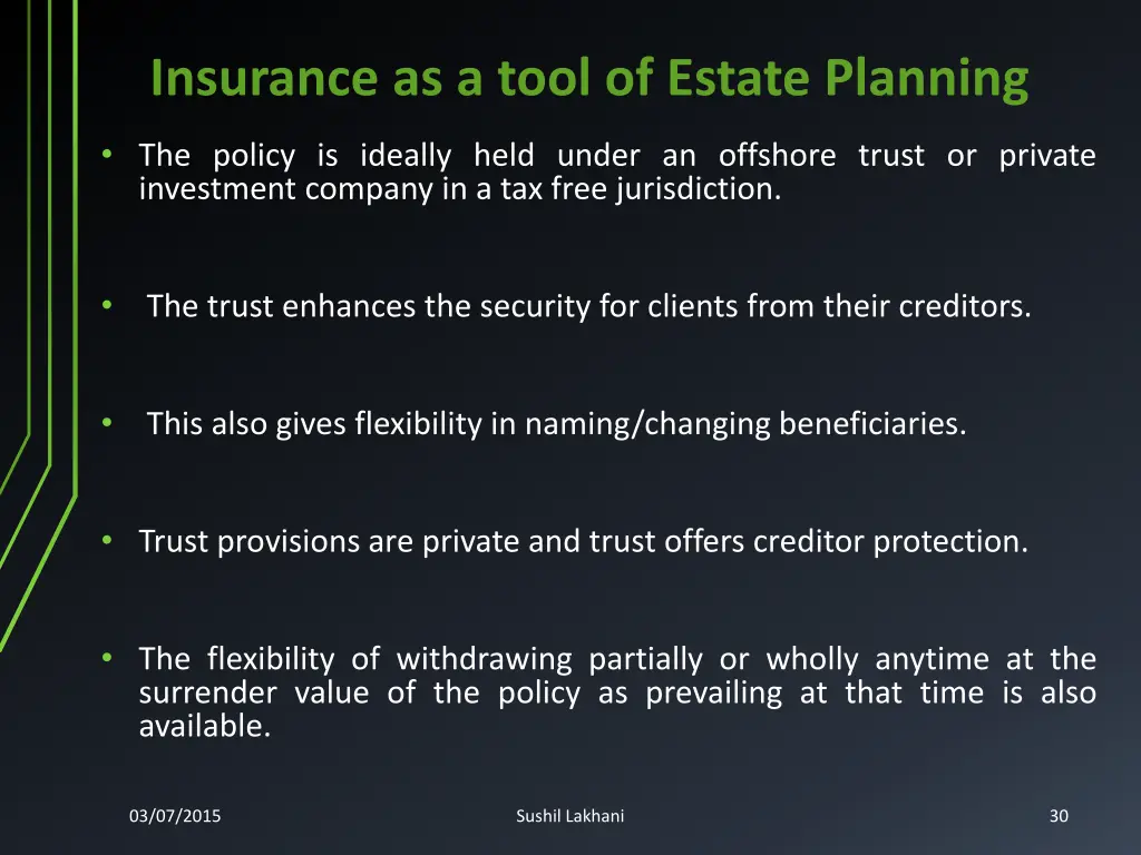 insurance as a tool of estate planning