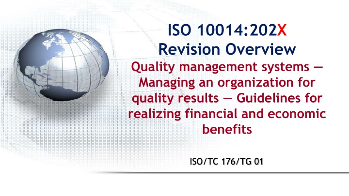 iso 10014 202x revision overview quality