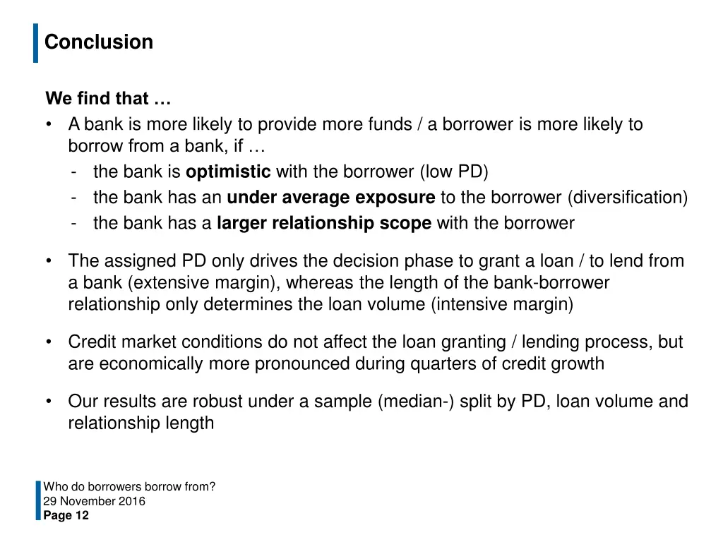 conclusion