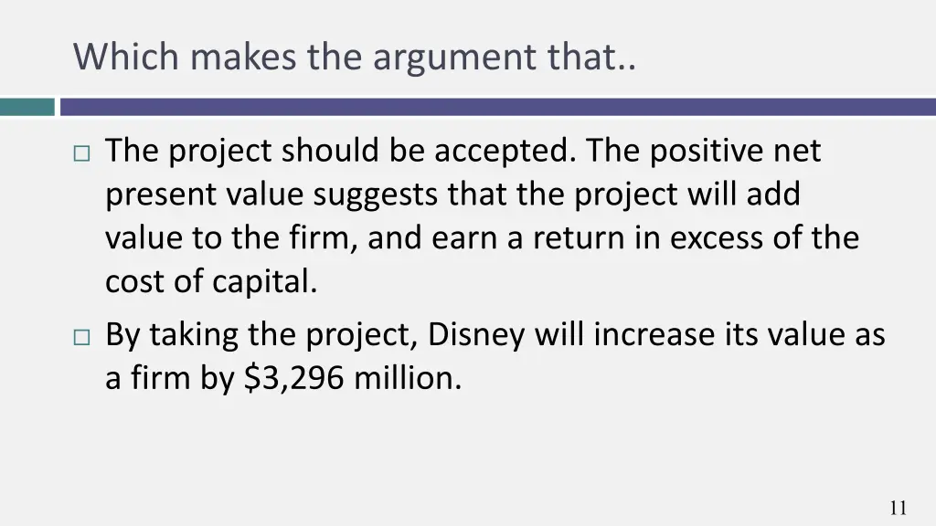 which makes the argument that