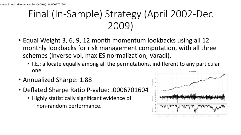 annualized sharpe ratio rf 0 0 0006701604