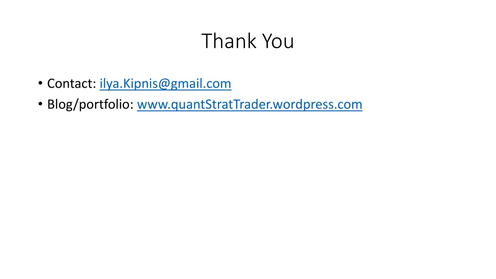 thank you