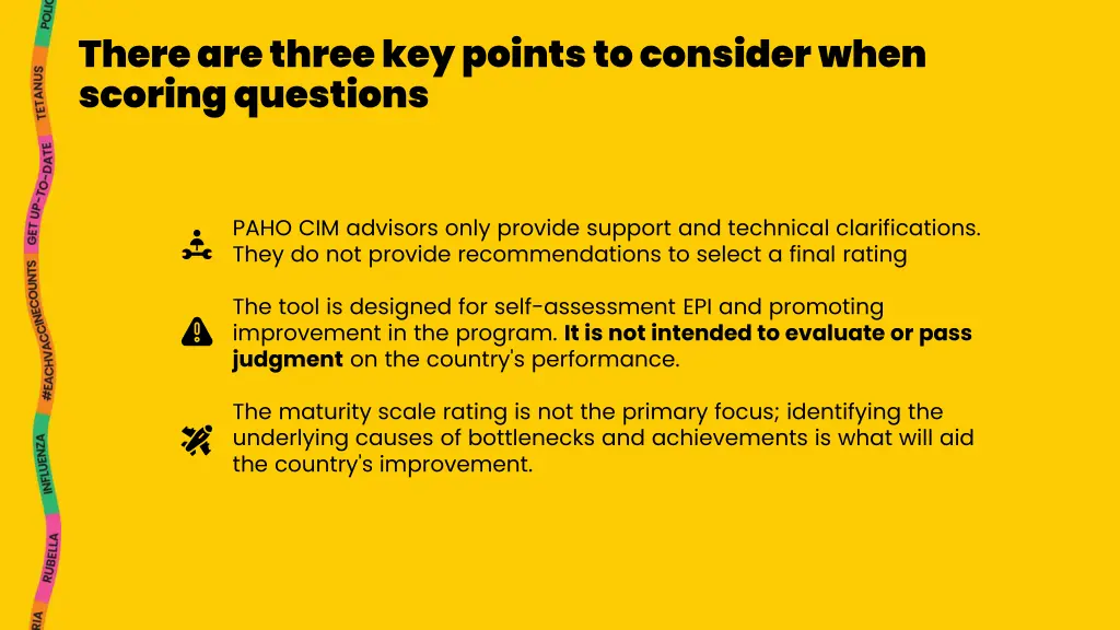 there are three key points to consider when
