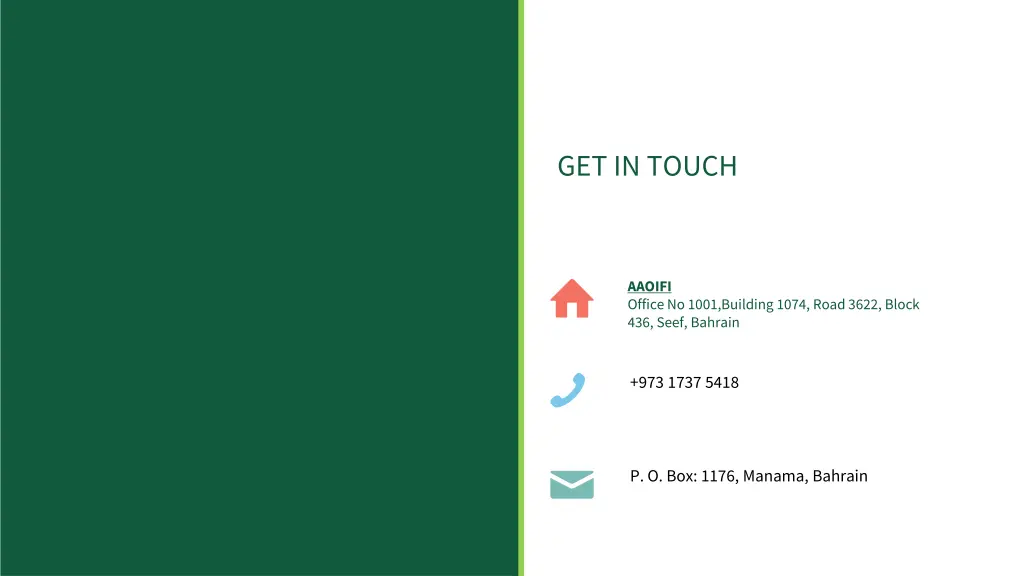 get in touch