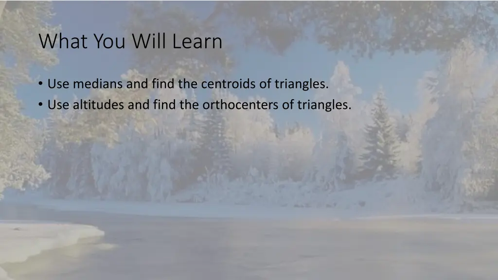 what you will learn