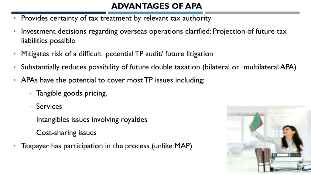 advantages of apa