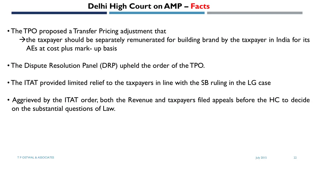 delhi high court on amp facts 1