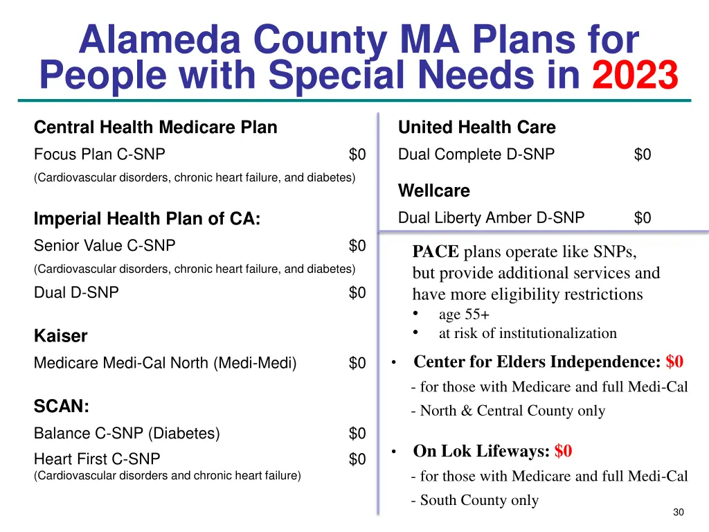alameda county ma plans for people with special 1