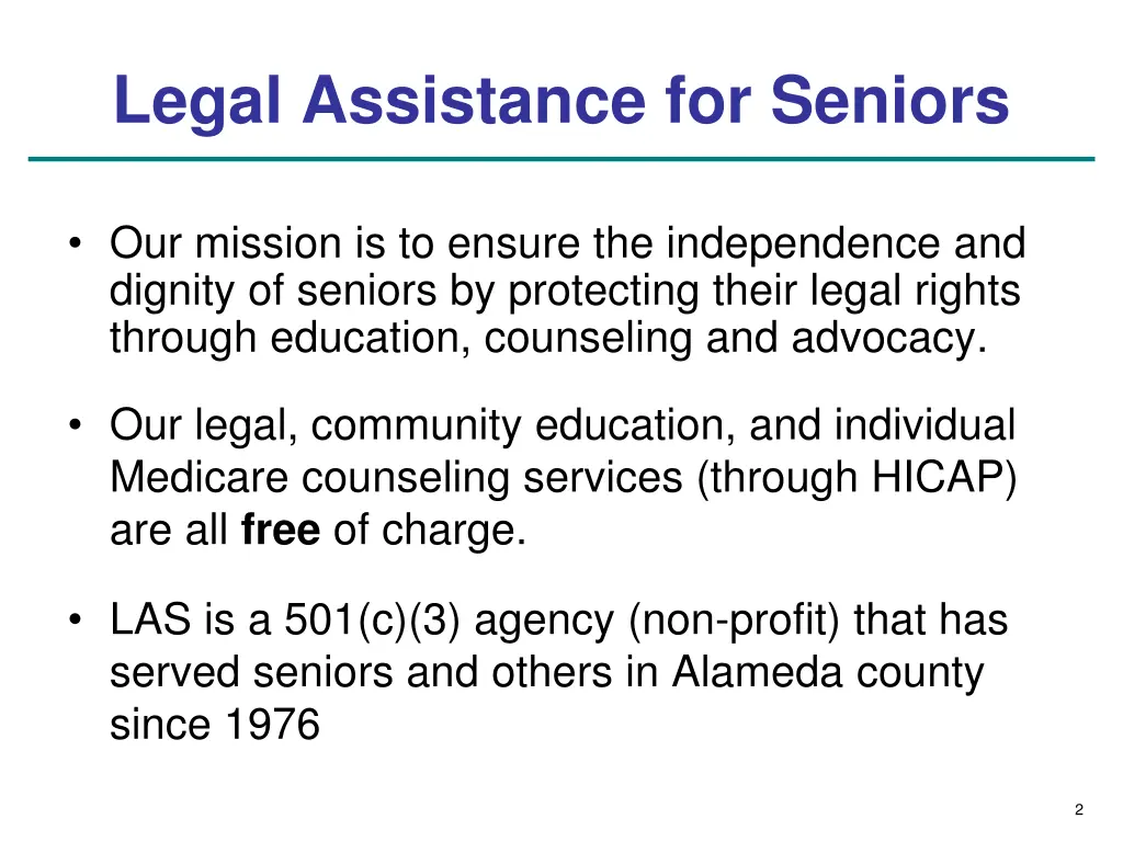 legal assistance for seniors