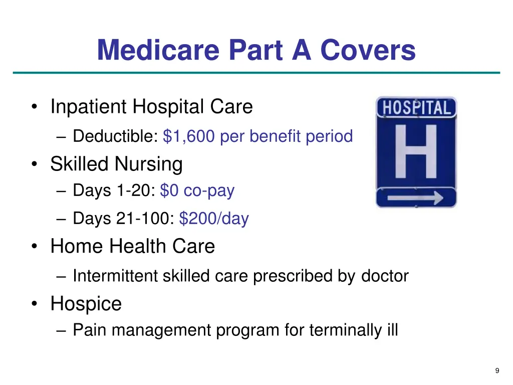 medicare part a covers