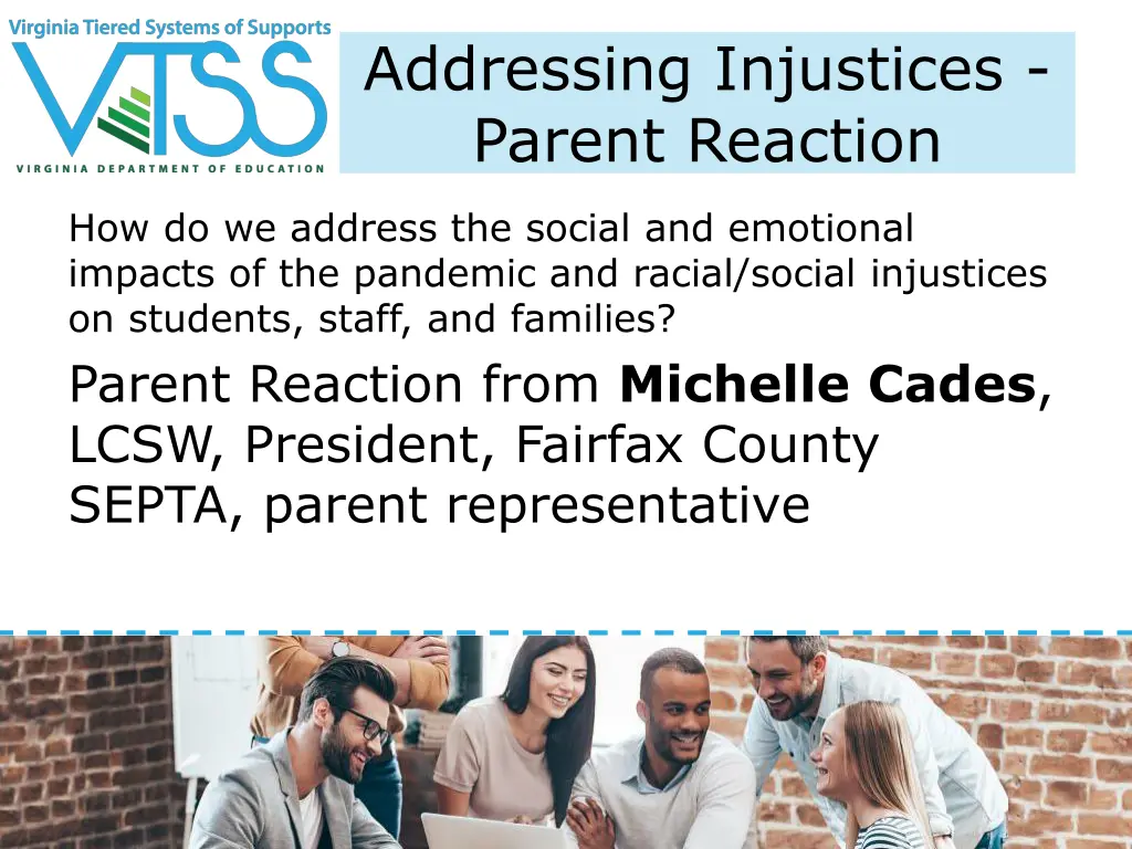 addressing injustices parent reaction