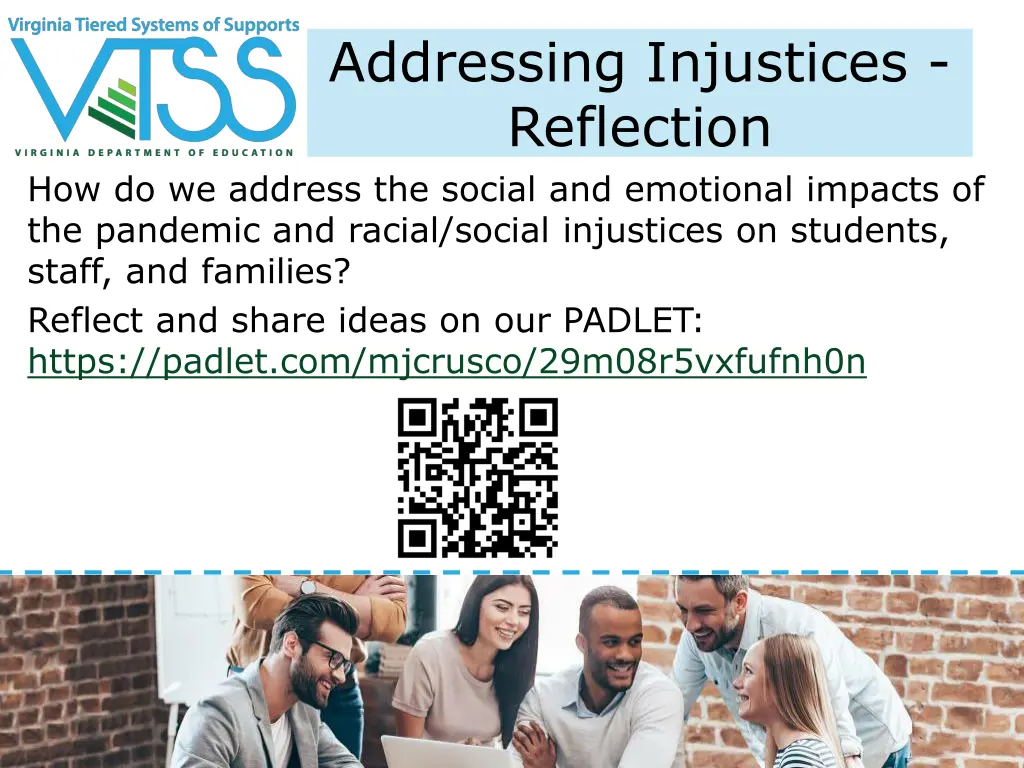 addressing injustices reflection