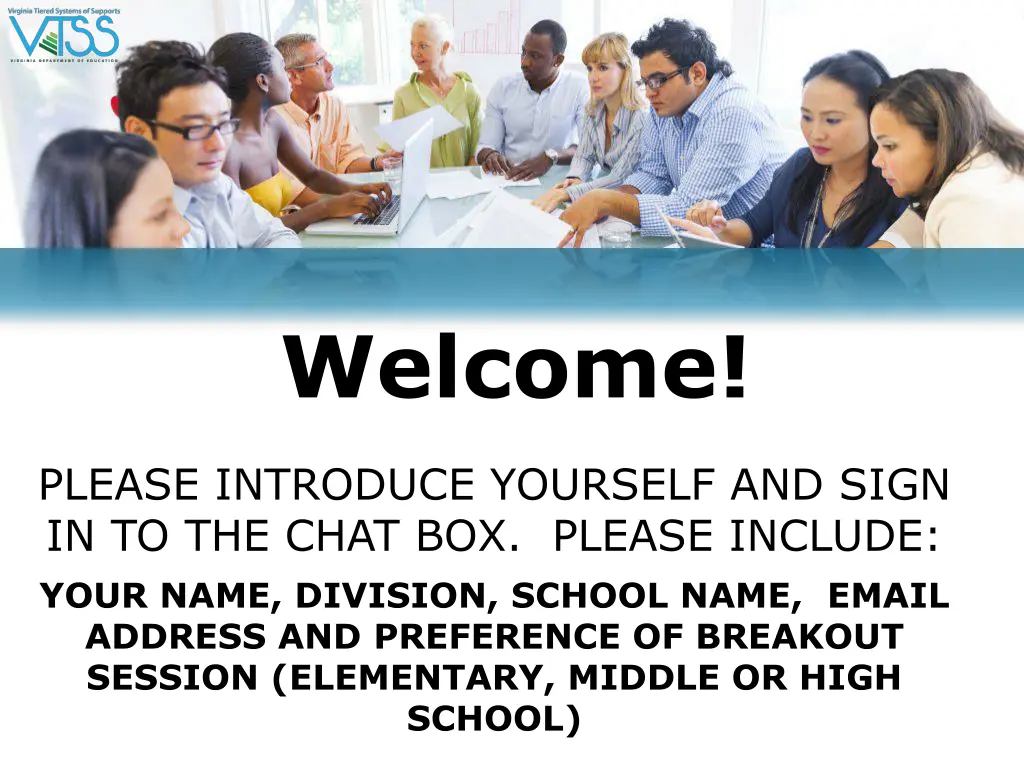 welcome