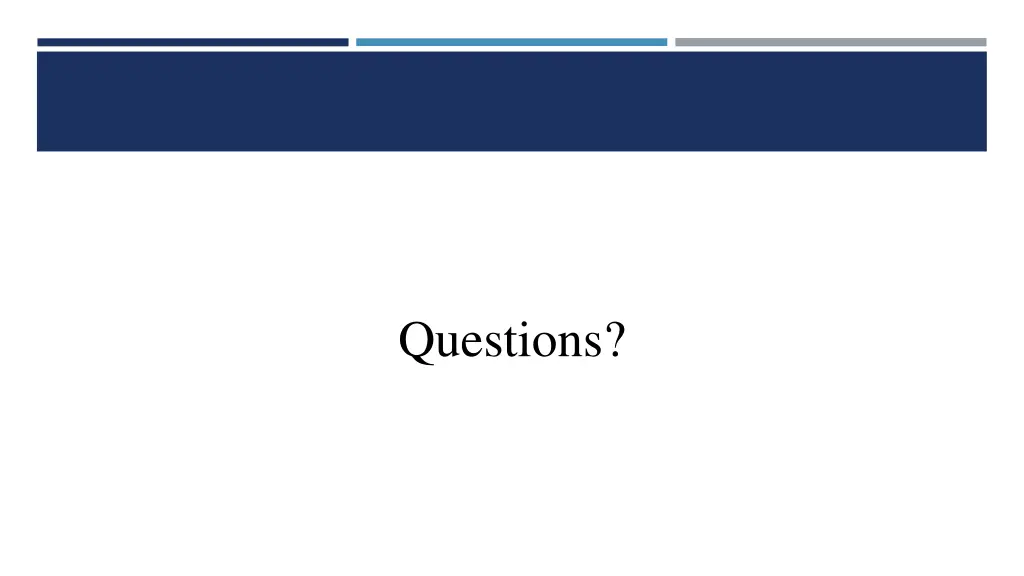 questions