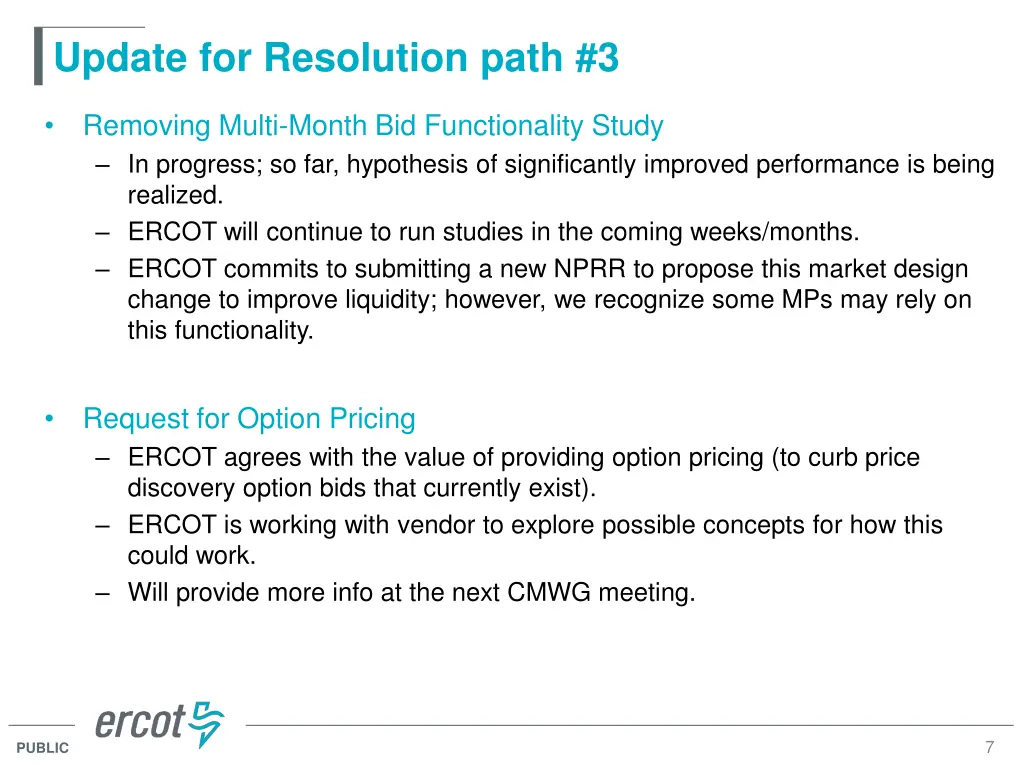 update for resolution path 3