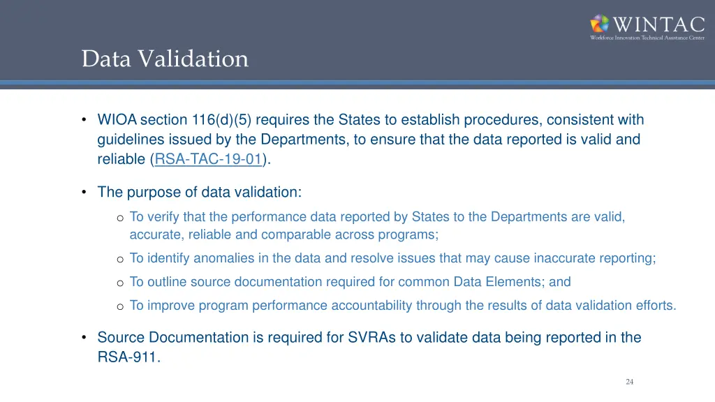 data validation
