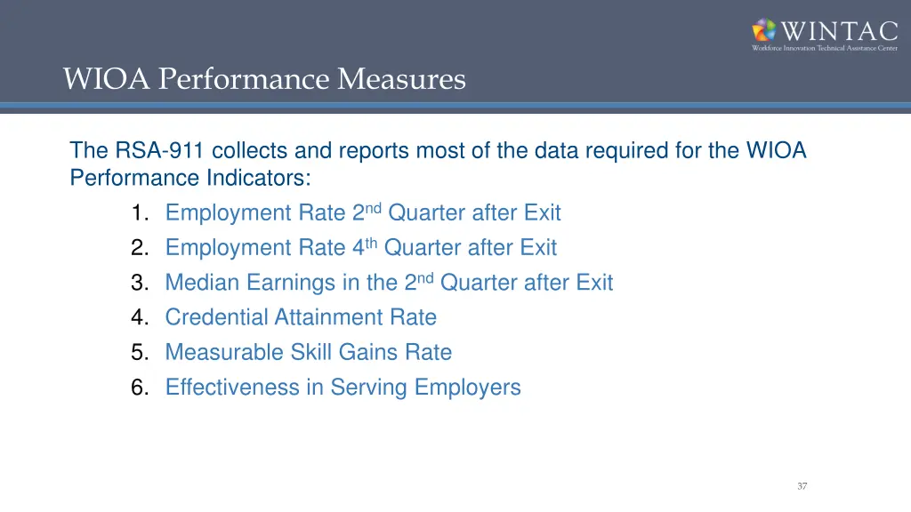 wioa performance measures