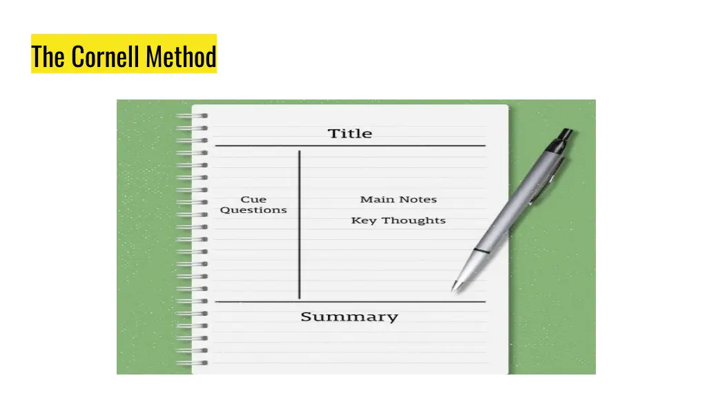 the cornell method