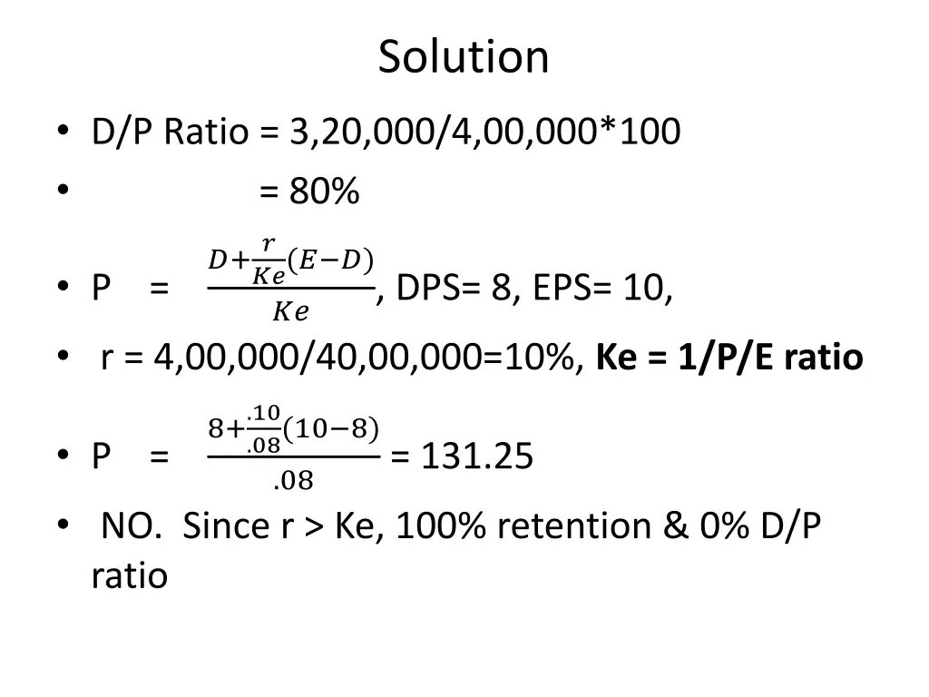 solution